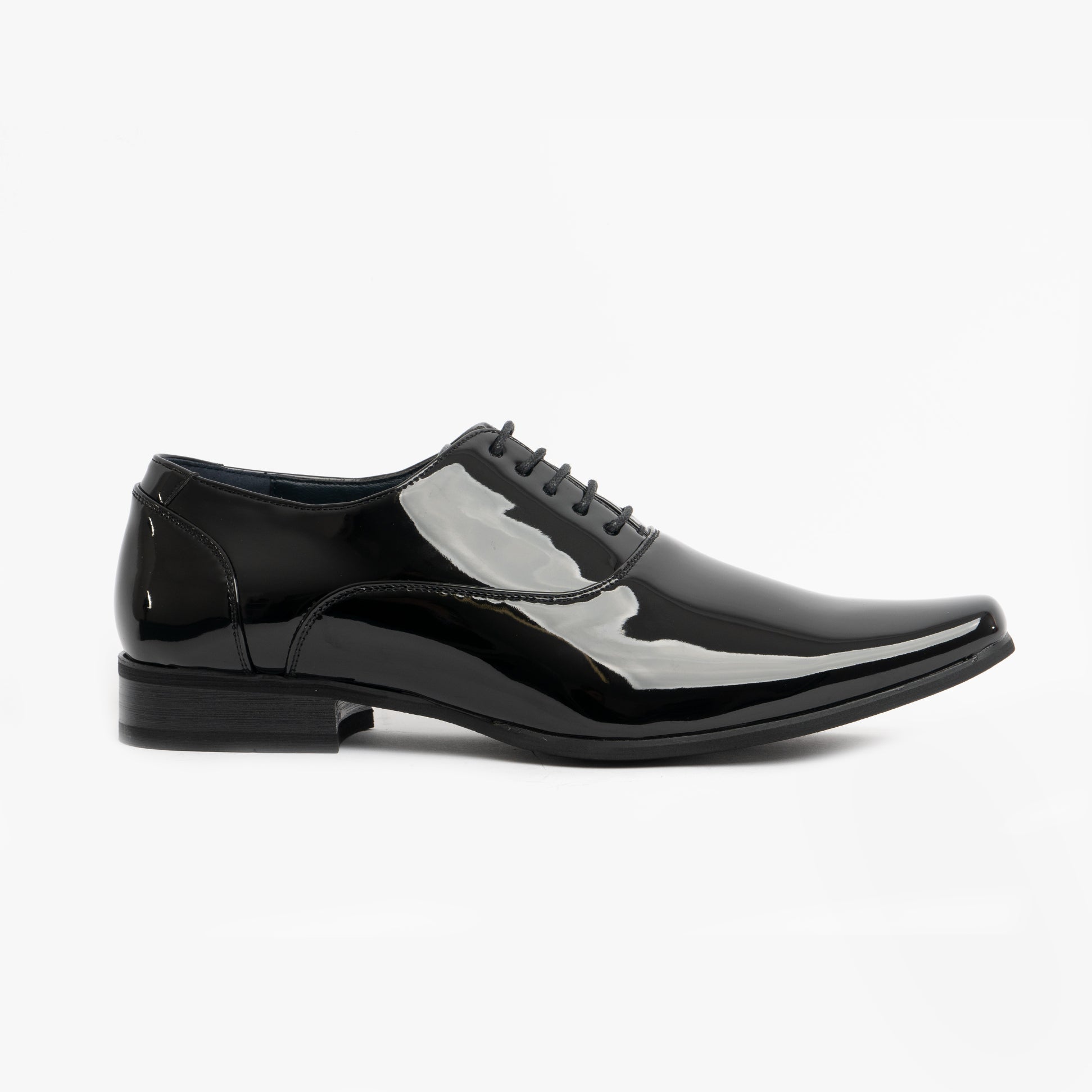 Goor GABRIEL Mens Oxford Dress Shoes Black Patent