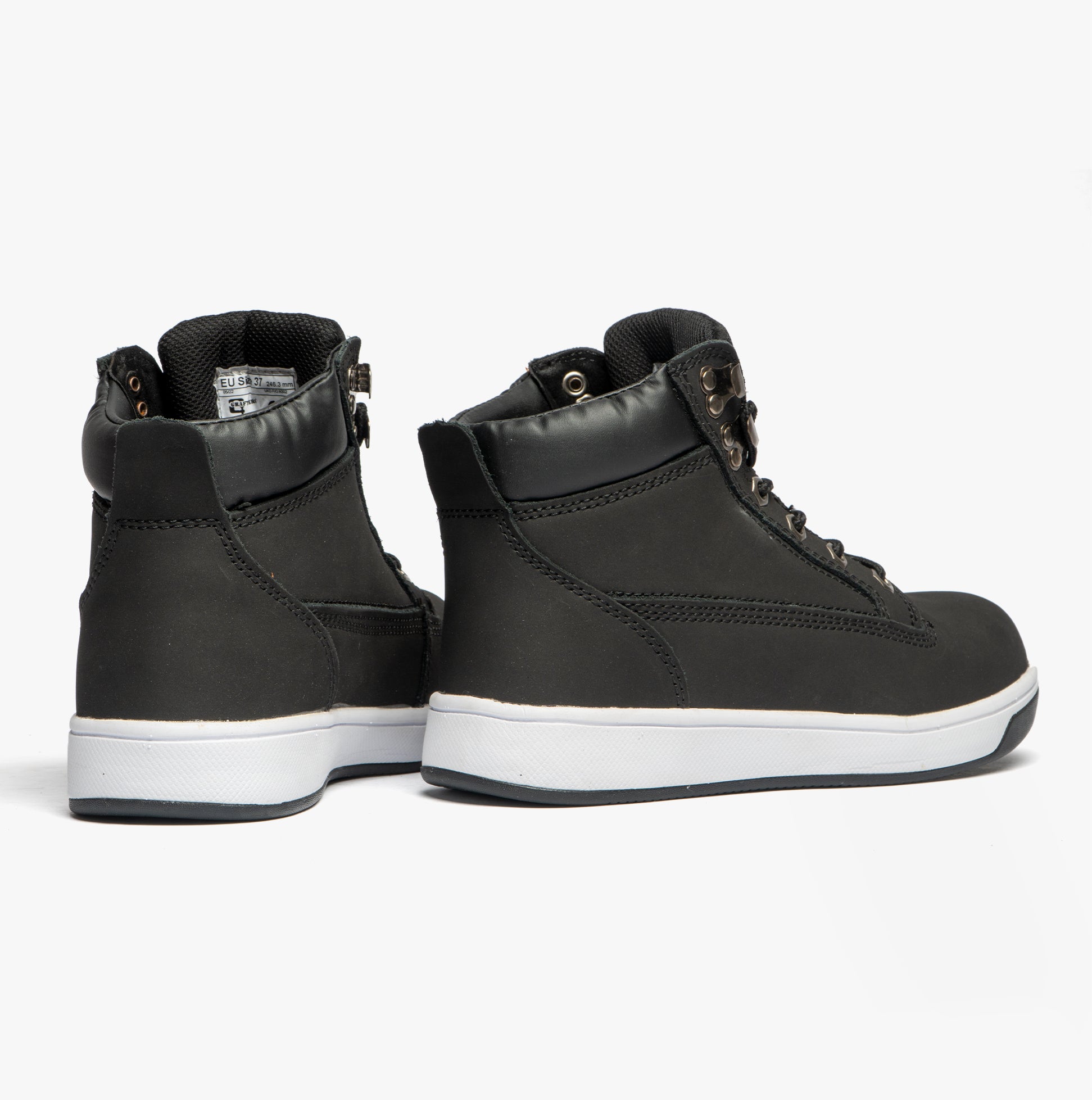 Grafters M057A Unisex Safety Trainer Boots Black