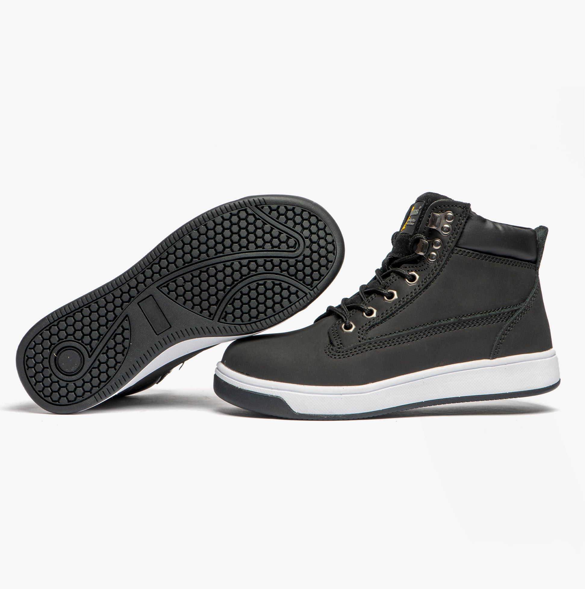 Grafters M057A Unisex Safety Trainer Boots Black