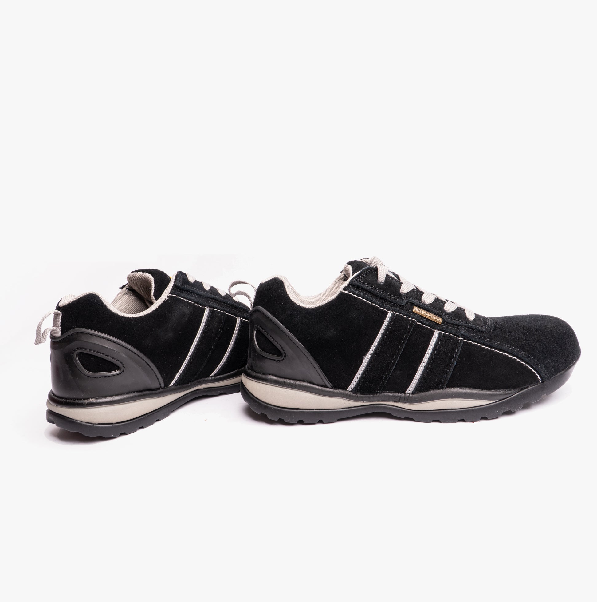 Grafters M090AS Unisex Safety Trainers Black/Grey