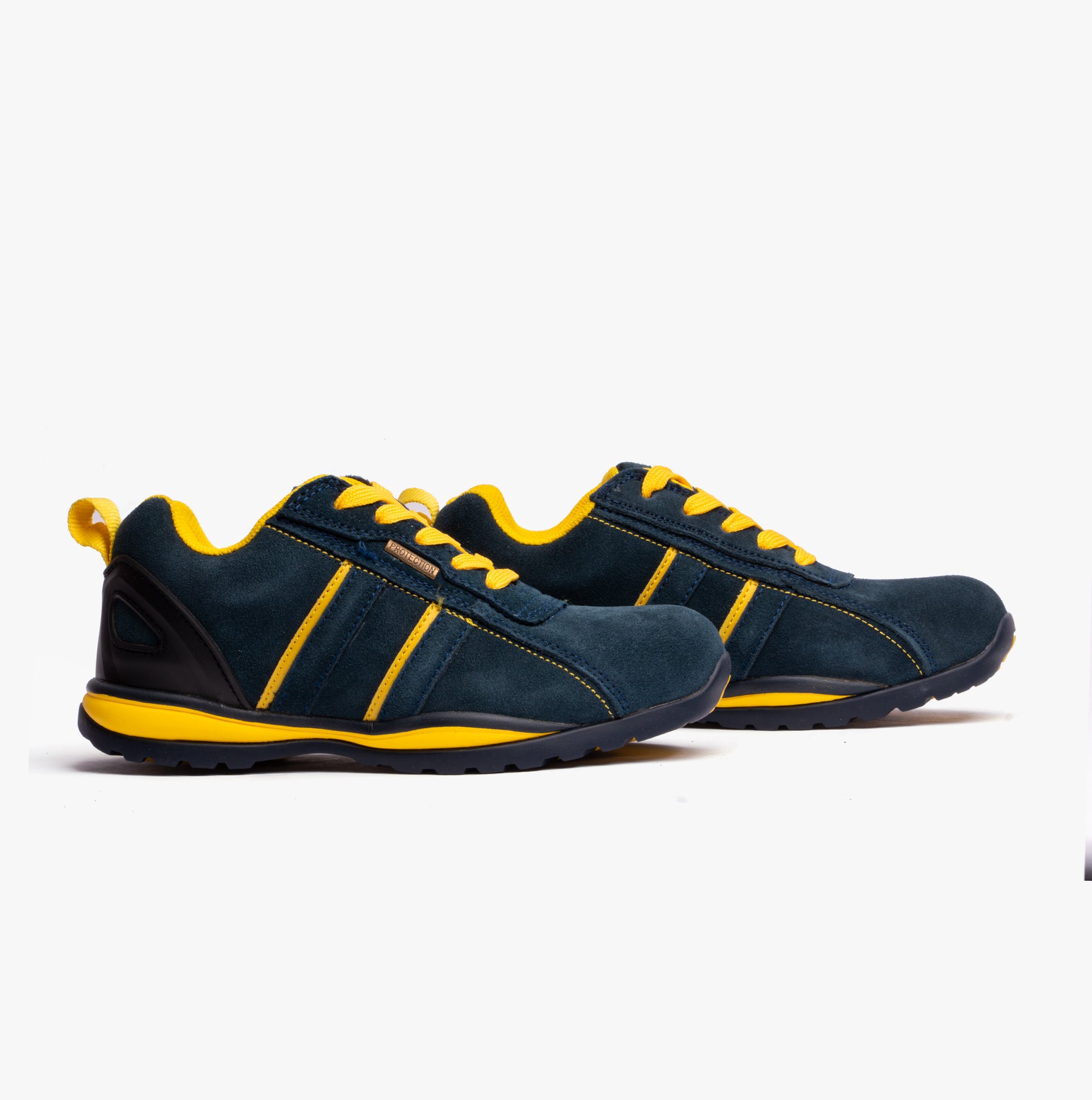 Grafters M090CS Unisex Safety Trainers Navy