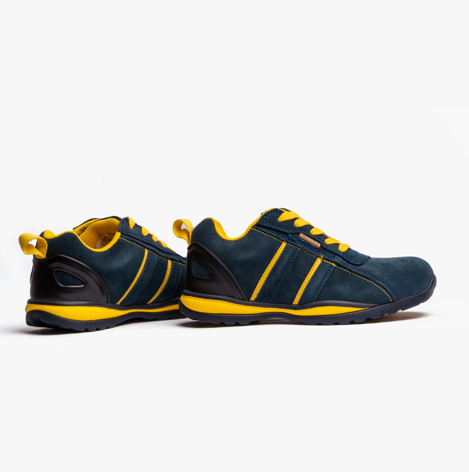 Grafters M090CS Unisex Safety Trainers Navy