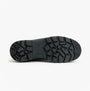 Grafters M560A Mens Safety Boots Black sole view showing traction design and durable rubber material.