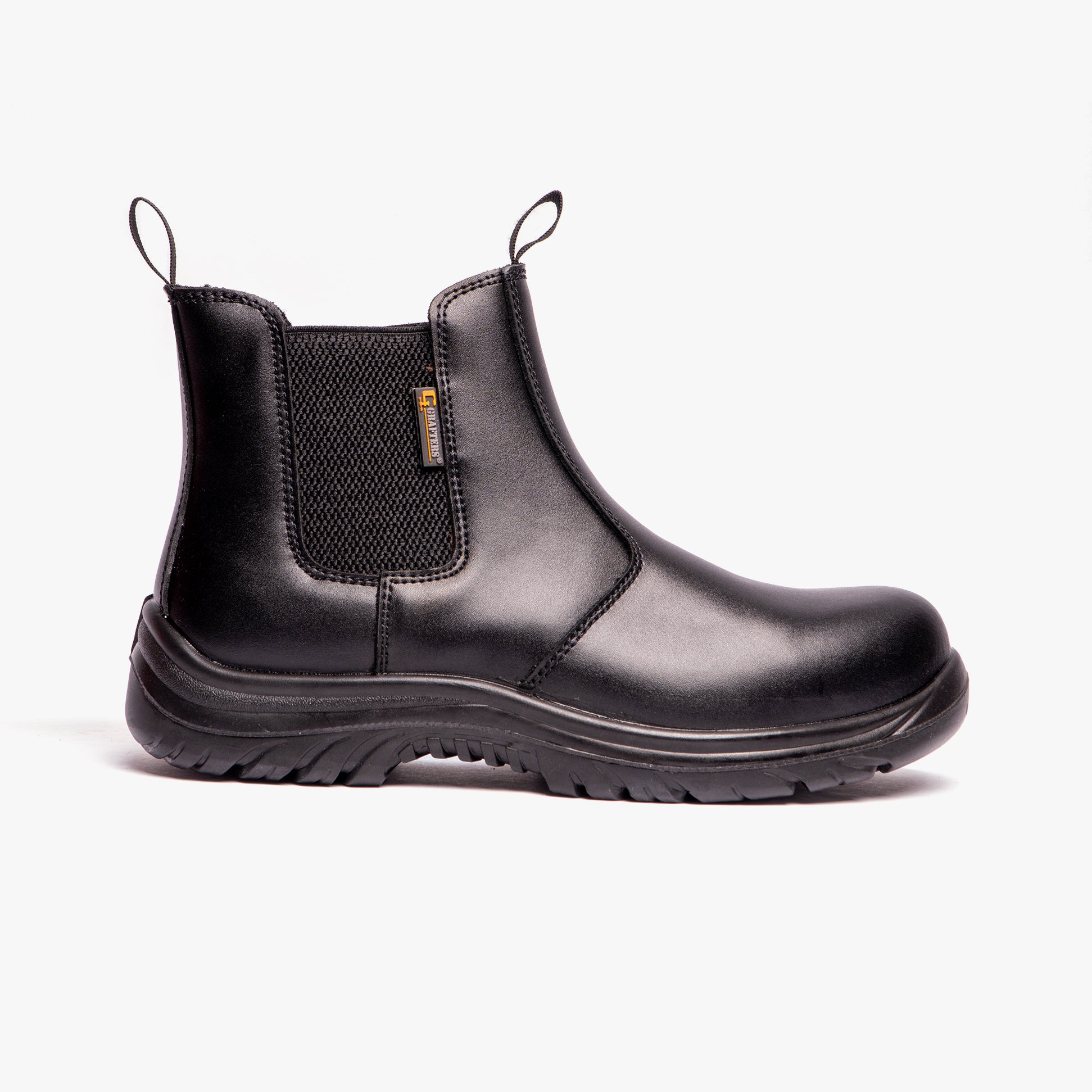 Grafters M899A Mens Composite Toe Dealer Boots Black