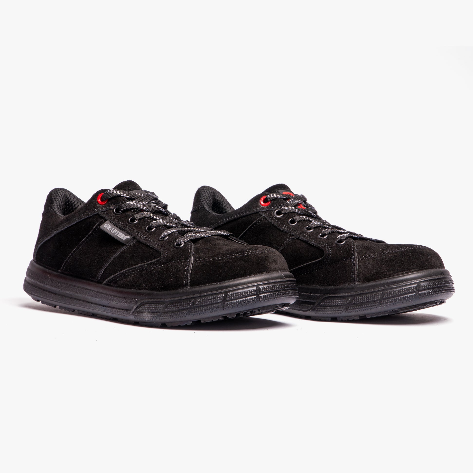 Grafters M9512AS Unisex Skate Safety Shoes Black