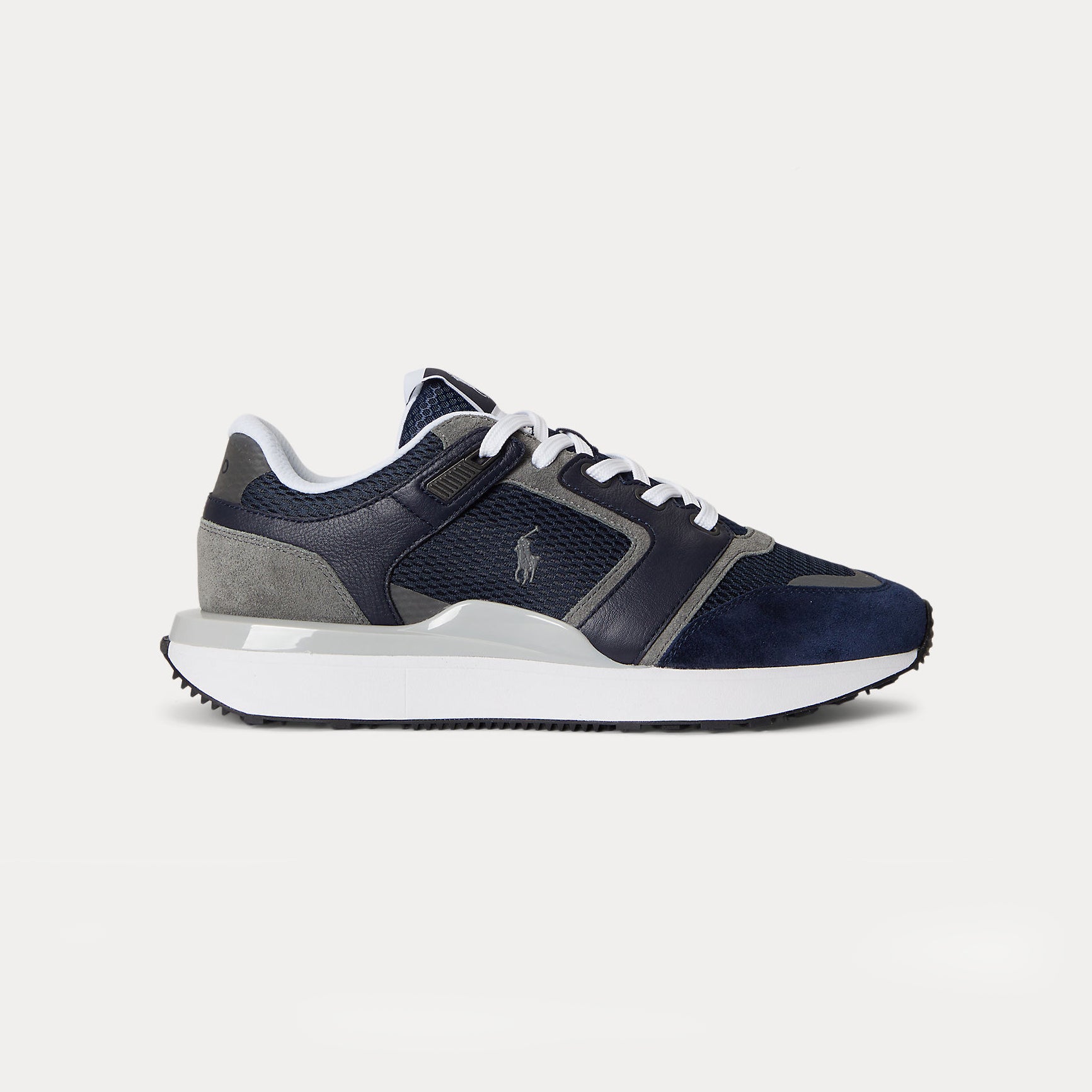 Polo Ralph Lauren TRN 89 PP V2 Mens Casual Trainers Navy/Grey