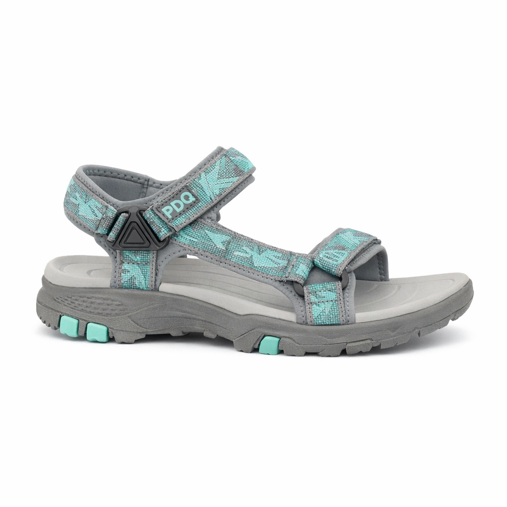 PDQ TESSA Womens Hiking & Trail Sandals Mint/Grey