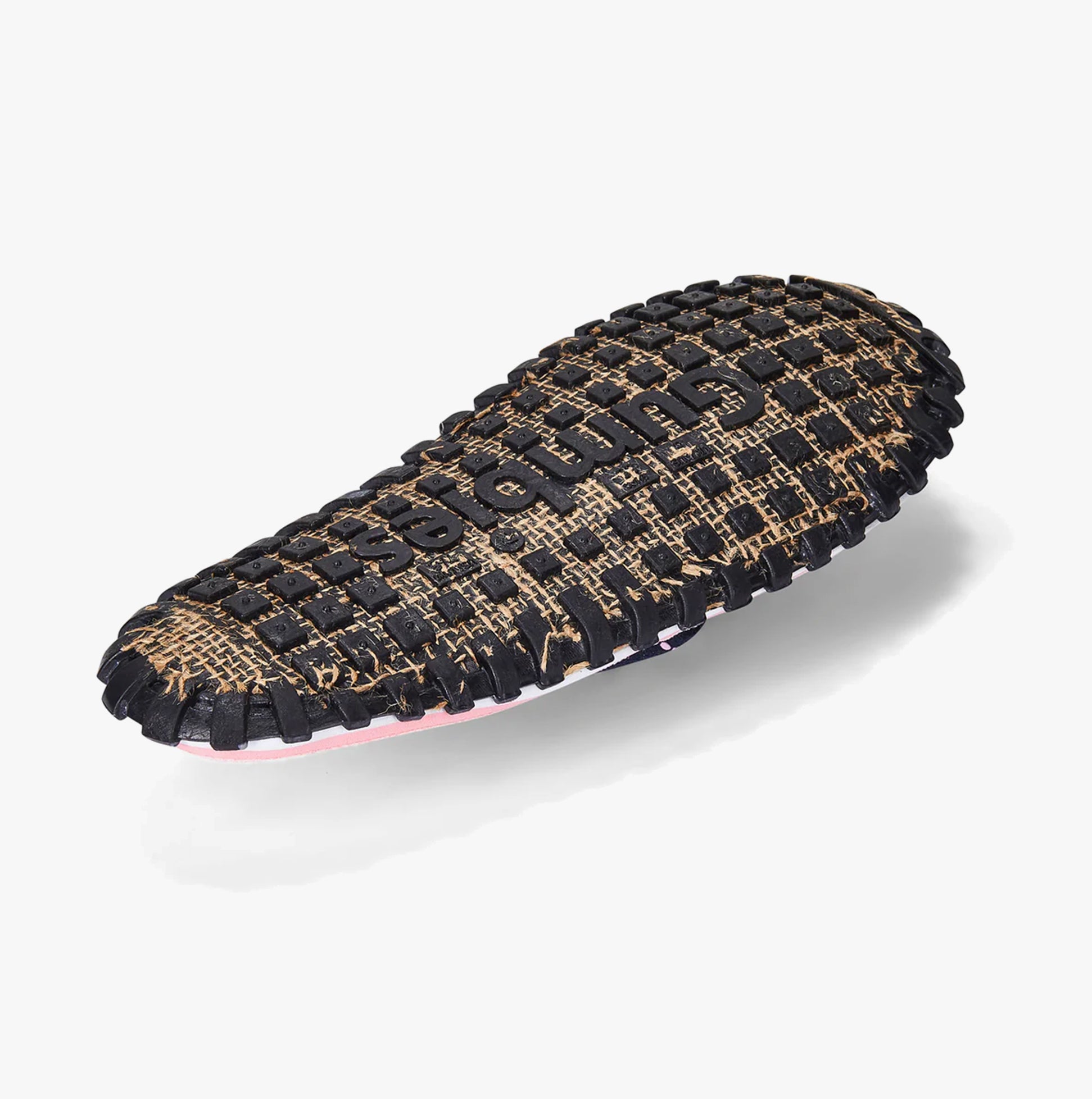 Gumbies FFISL046 ISLANDER Ladies Flip-Flops Ditsy sole view with textured grip and logo detailing.
