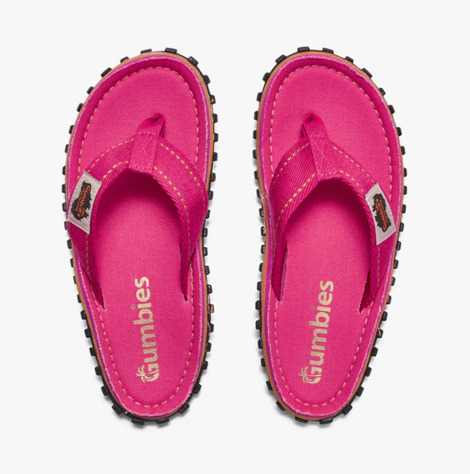 Gumbies ISLANDER Unisex Flip-Flops Classic Pink