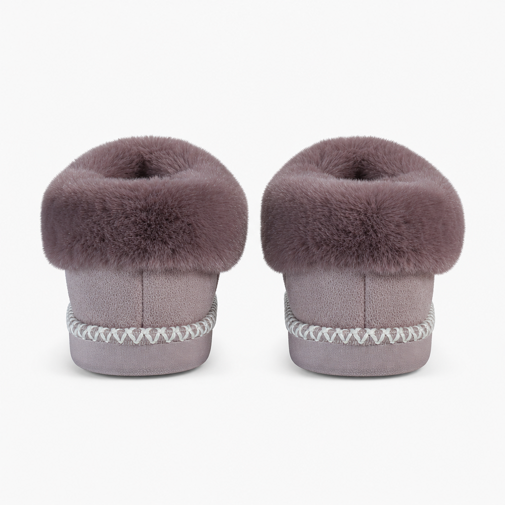 Jo & Joe ELMSLEY Womens Moccasin Slippers Heather