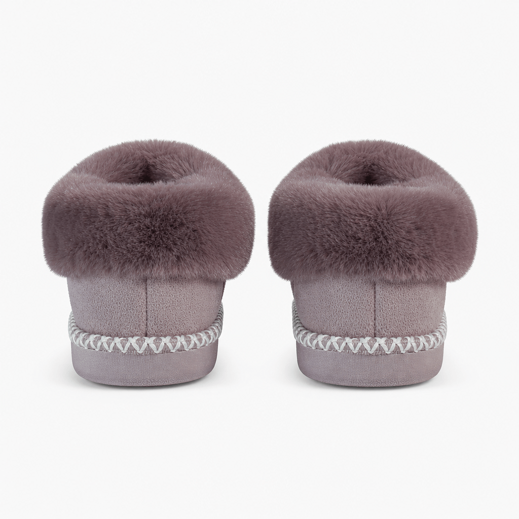 Jo & Joe ELMSLEY Womens Moccasin Slippers Heather