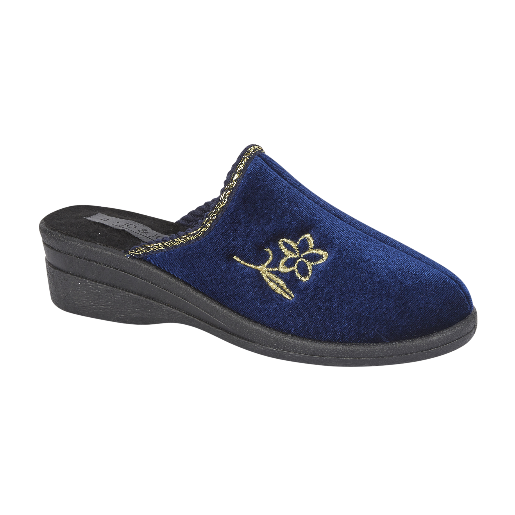 Jo & Joe HELEN Womens Mule Slippers Navy