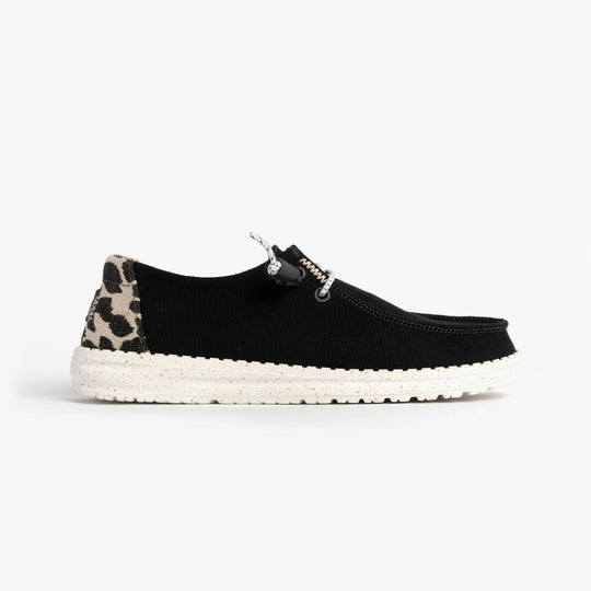 HEYDUDE WENDY Womens Shoes Black