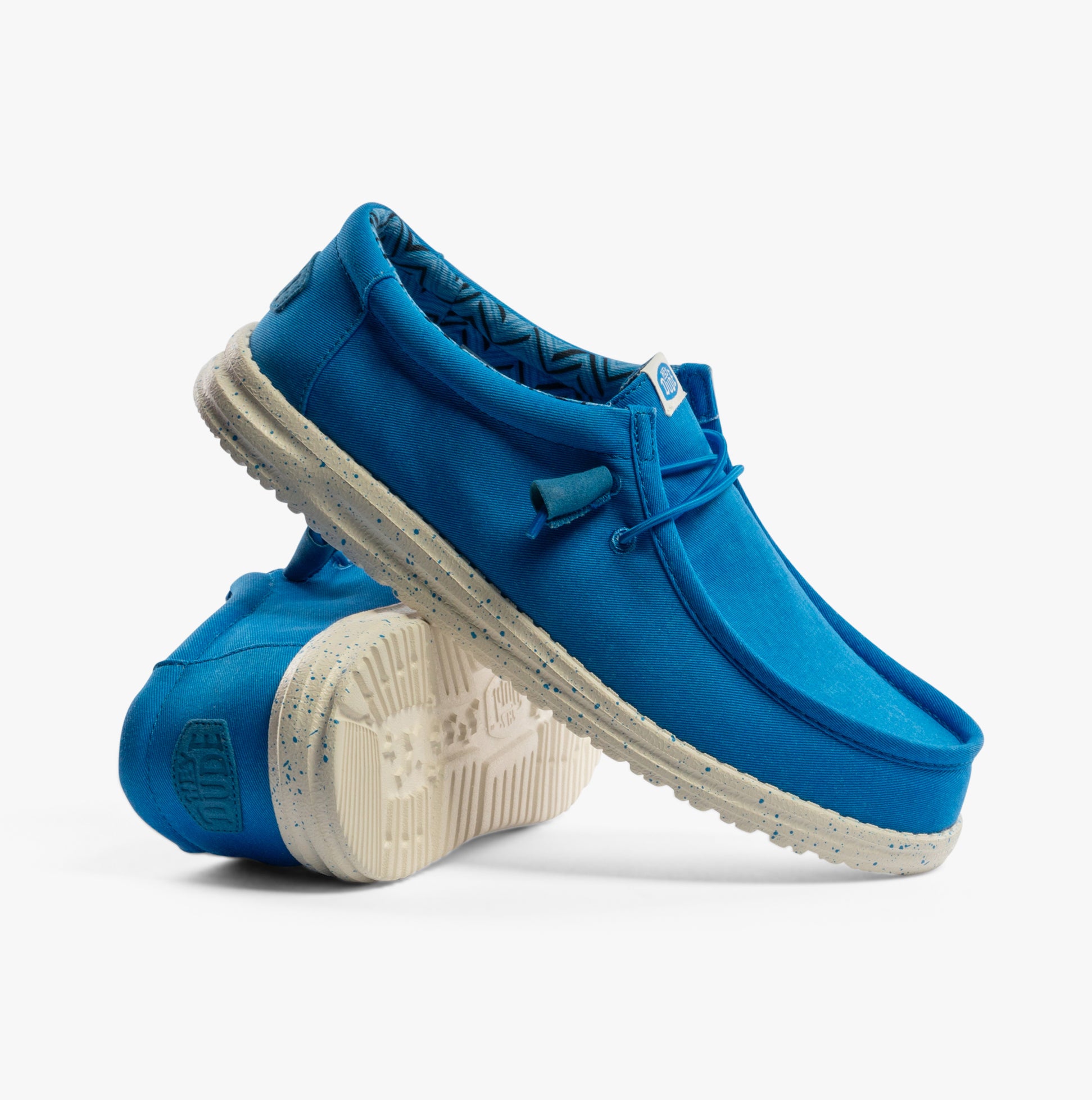 HEYDUDE WALLY Mens Shoes Blue
