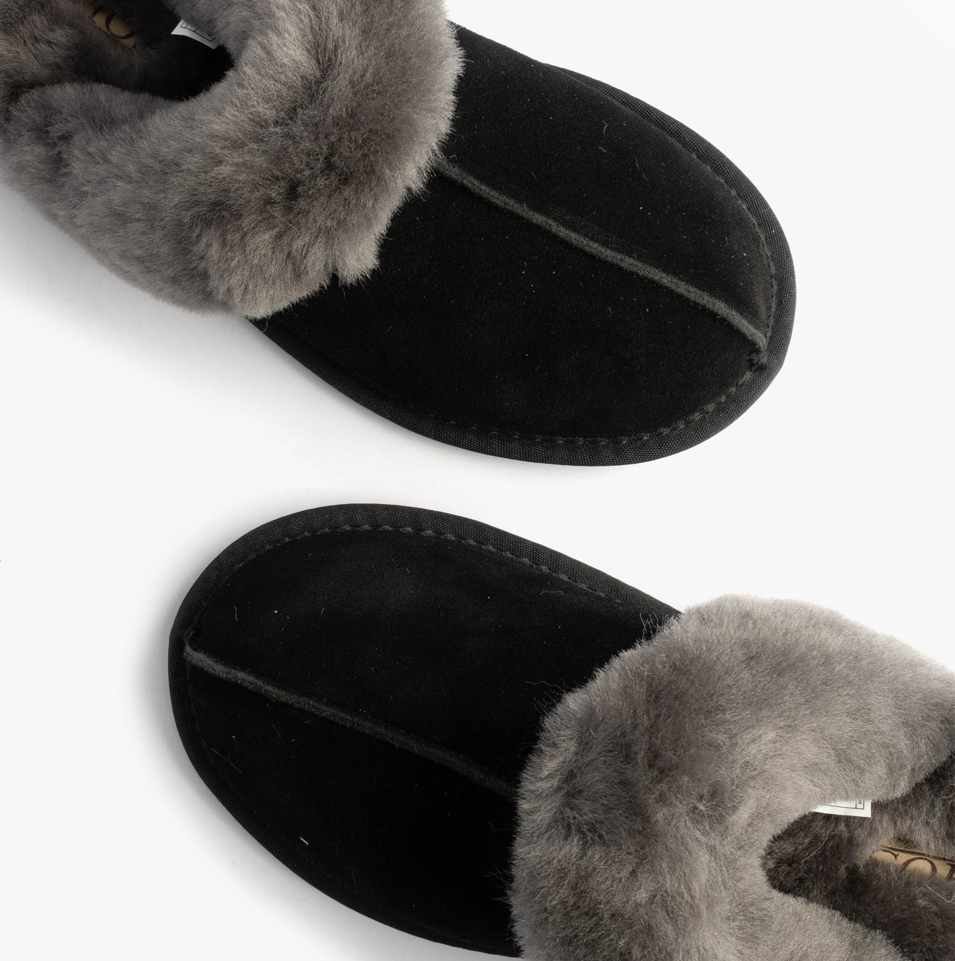 HOS Sheepskin AYLA Womens Mules Black
