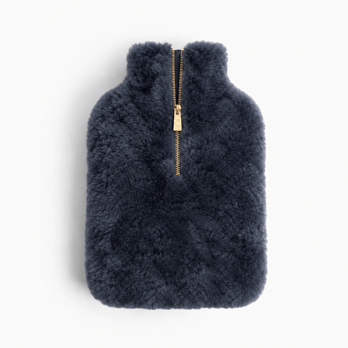 HOS Sheepskin IRIS Hot Water Bottle Cover Navy