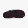 Haflinger PINGU Womens Slippers Powder Blue bottom view showcasing non-slip sole design.