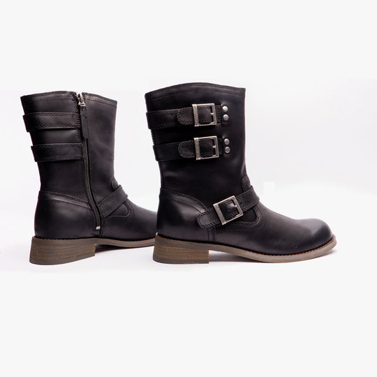 Harley Davidson DORILEE 7 ENGINEER Womens Engineer Boots Black