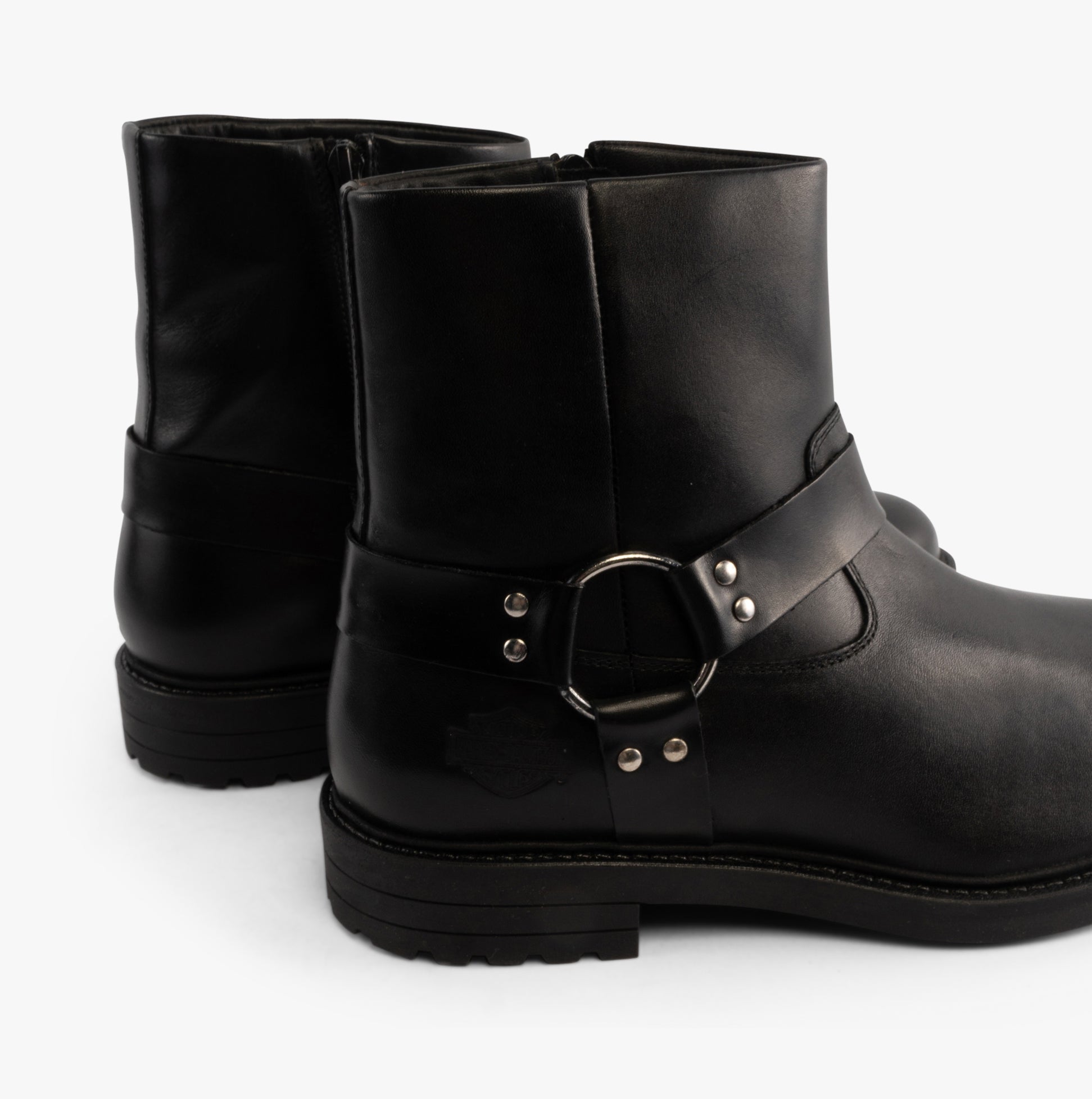 Harley Davidson DURLAND Mens Biker Boots Black