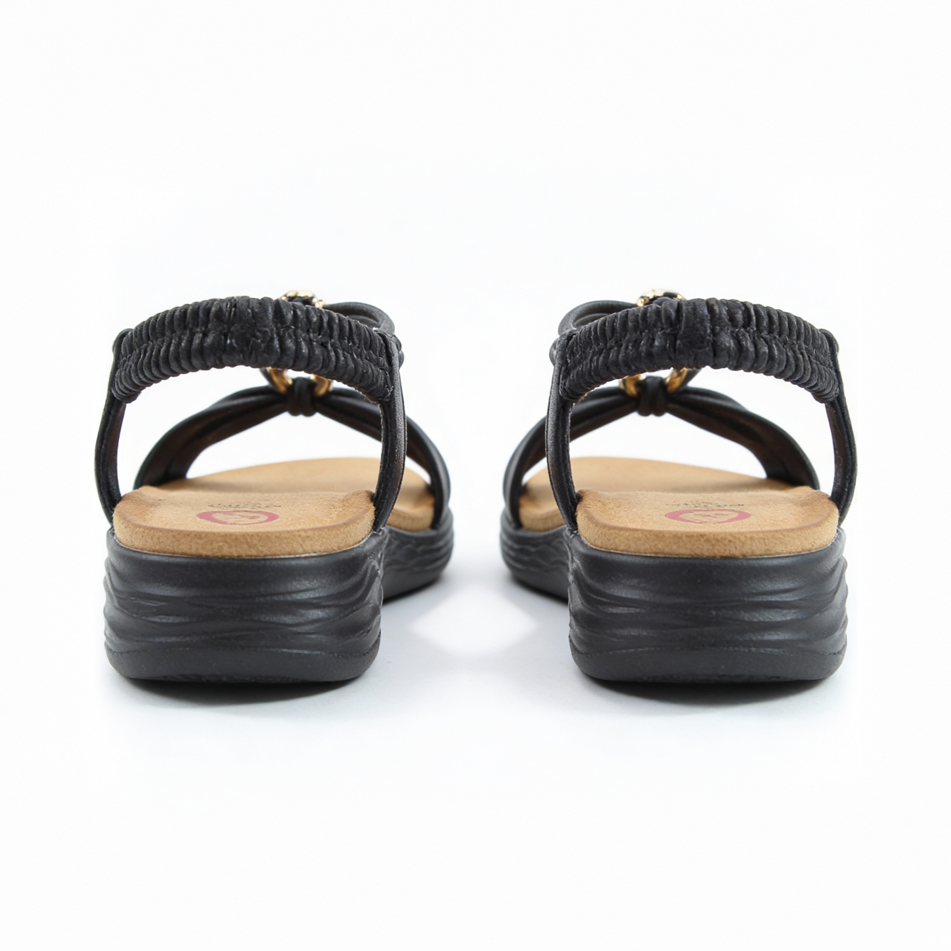 Heavenly Feet CHIME Womens Slingback Sandals Black