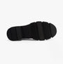 Heavenly Feet REMY Womens Chelsea Boots Purple bottom view showing rubber sole and grip details.