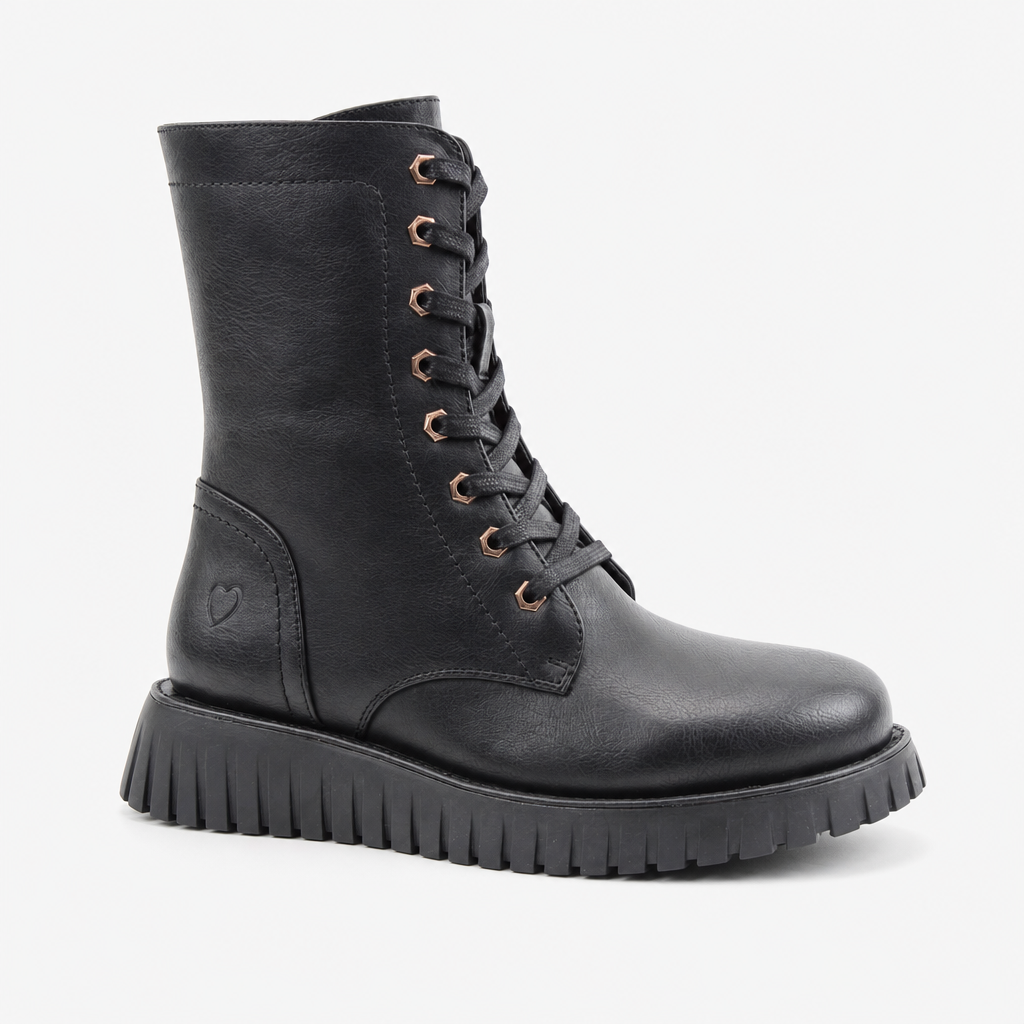 Heavenly Feet MARTINA5 Womens Ankle Boots Black