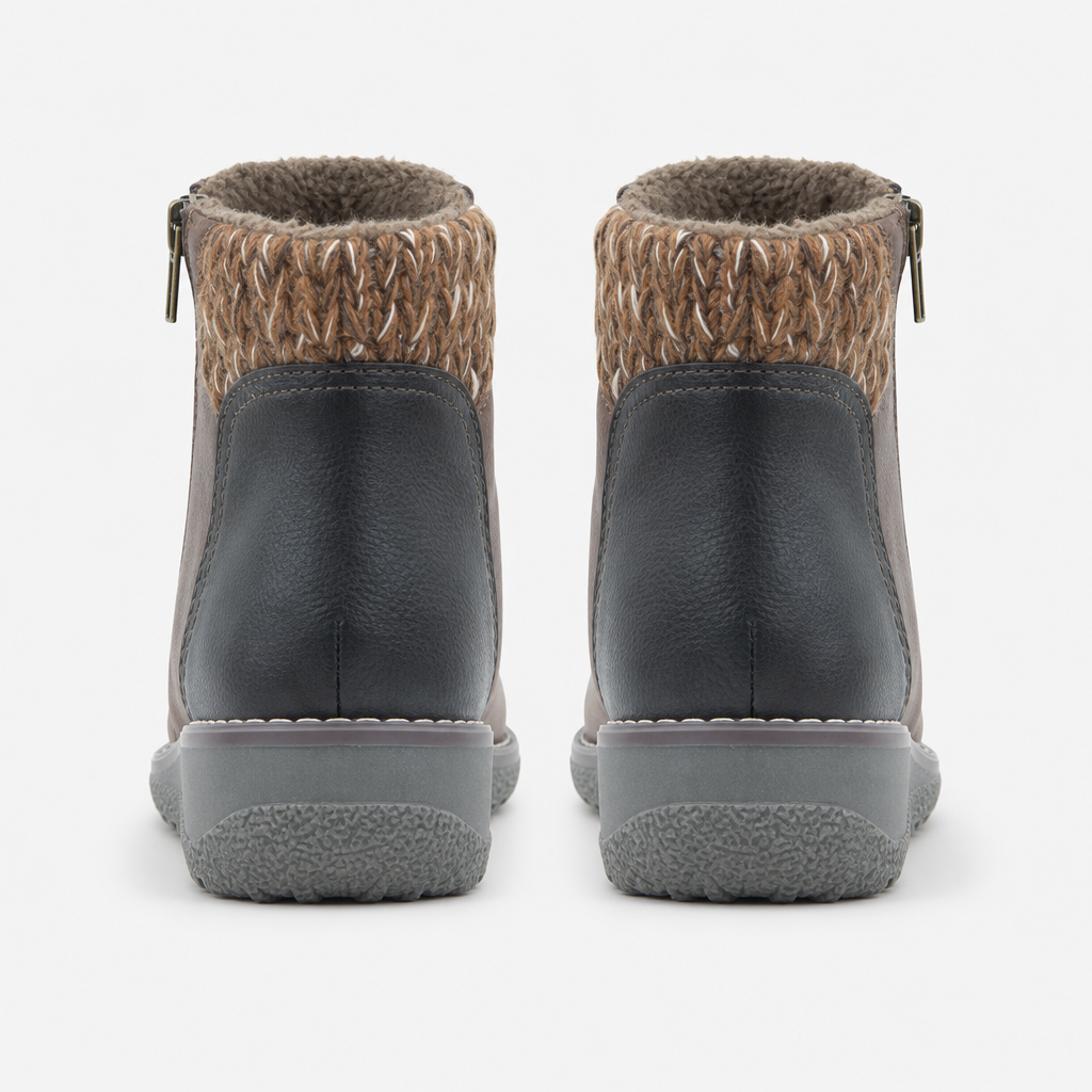 Heavenly Feet PERRY Womens Ankle Boots Chocolate