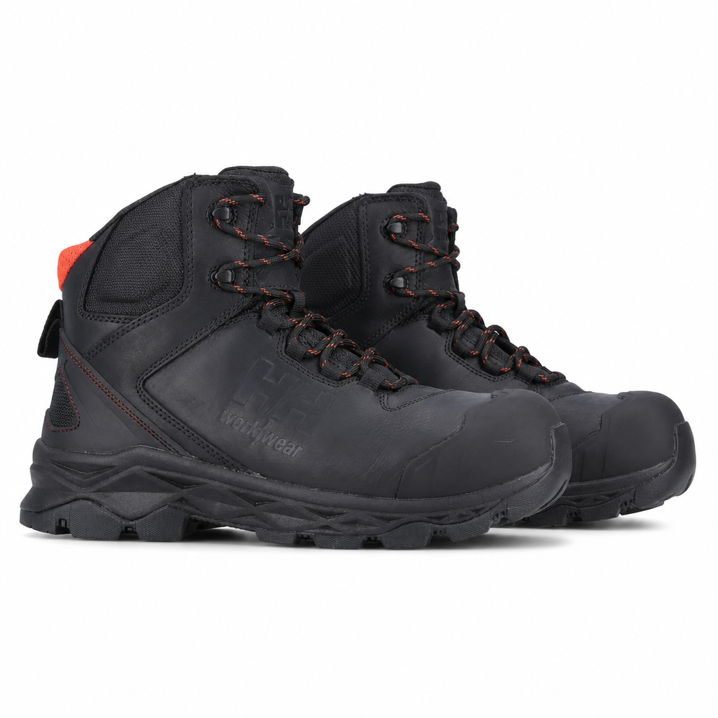 Helly Hansen OXFORD Mens Nubuck Composite Toe Safety Boots Black