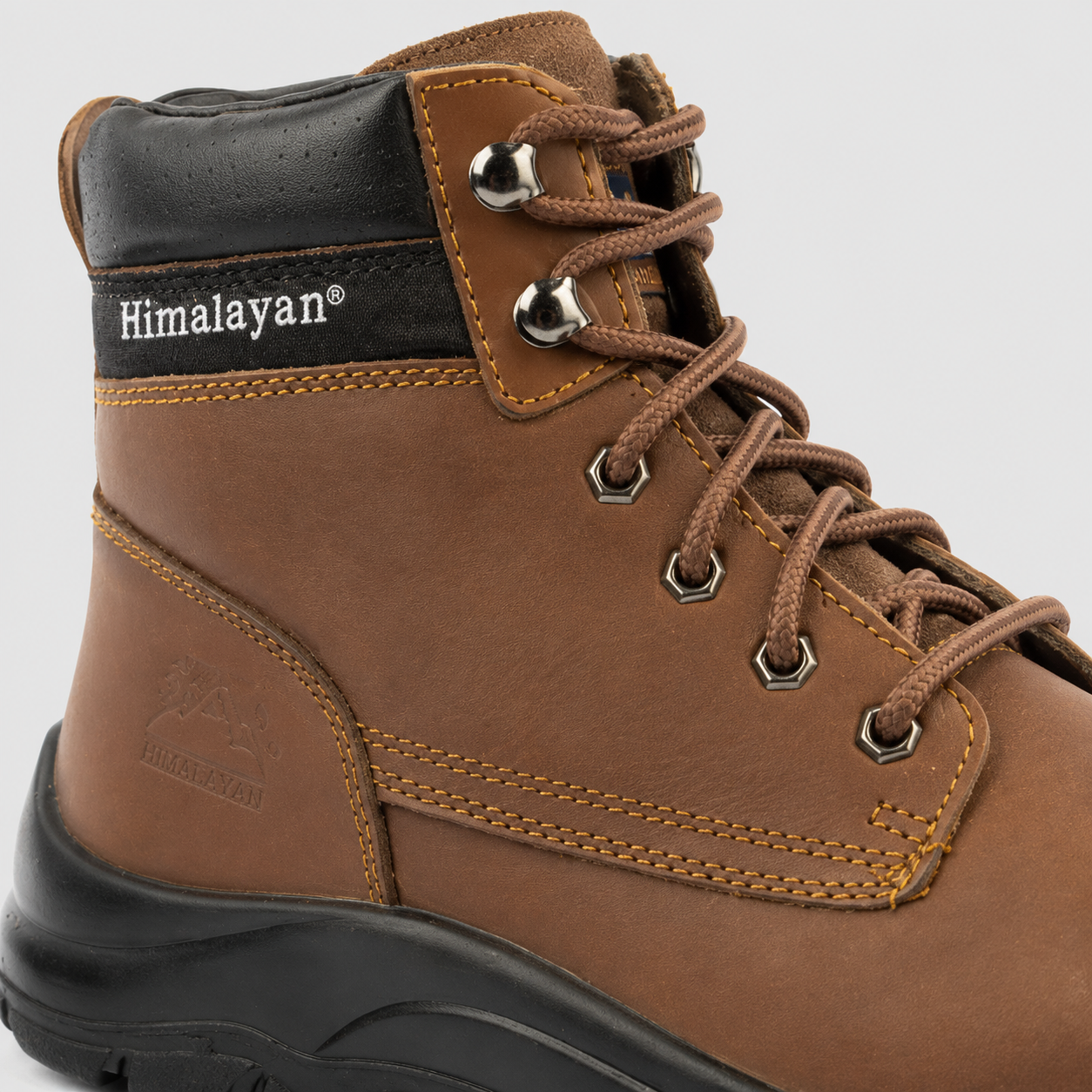 Himalayan 1121 Unisex Adults Safety Boots Brown