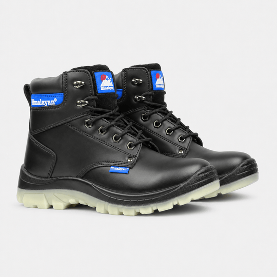 Himalayan 2600 Mens Steel Toe Safety Boots Black