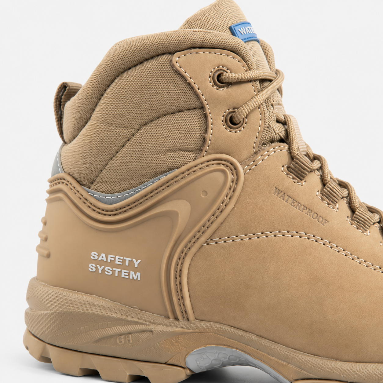 Himalayan 4102 Mens Safety Boots STONE