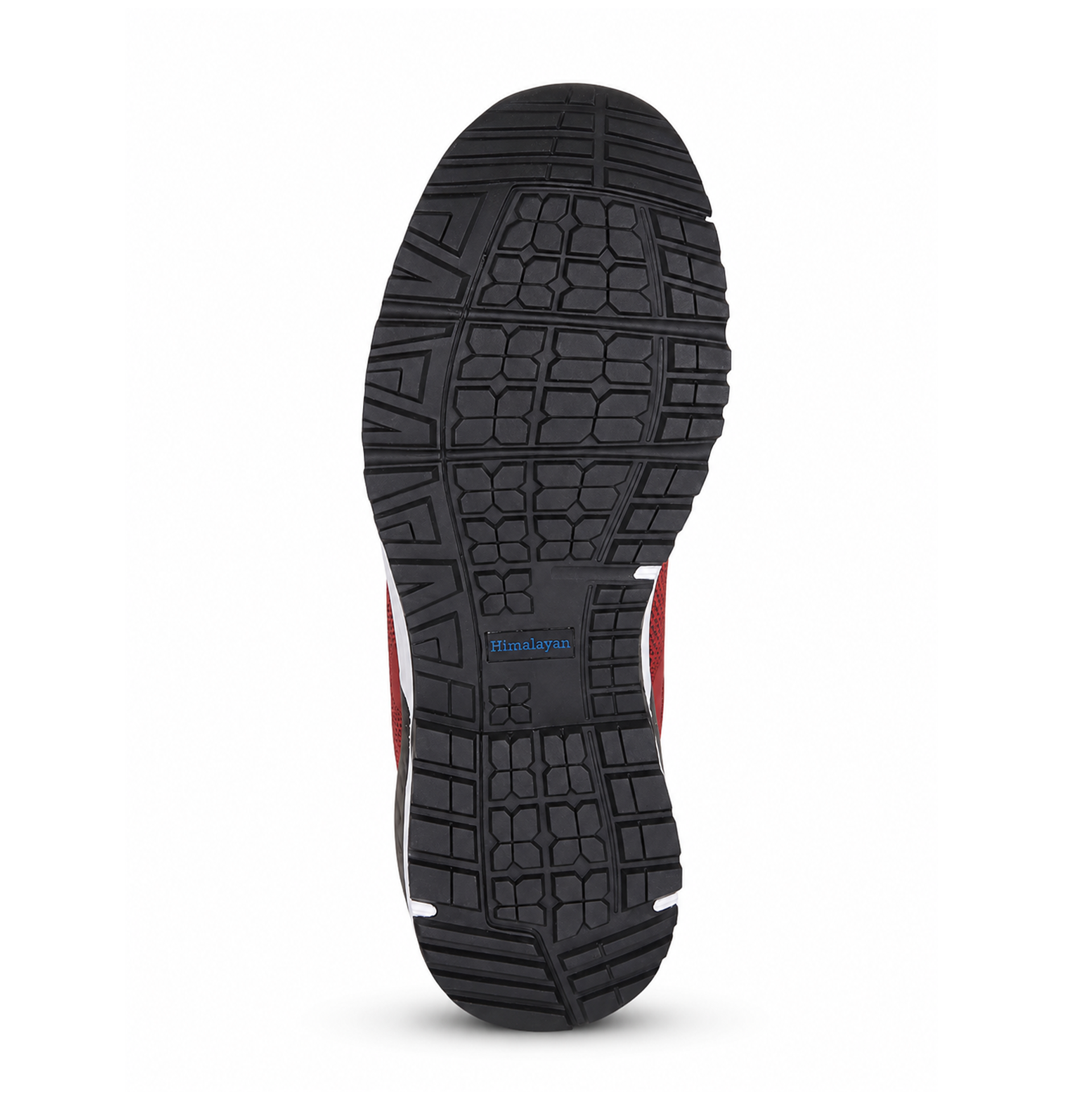 Himalayan Bounce Unisex Adults Safety Trainers Red