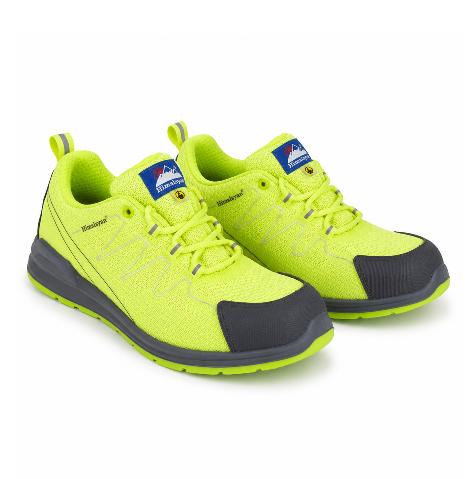 Himalayan 4332 Unisex Adults Safety Trainers Lime
