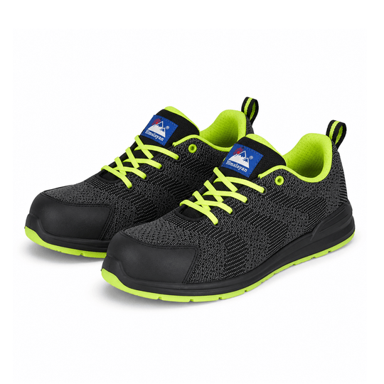 Himalayan 4341 FlyKnit Unisex Composite Toe Safety Trainers Black