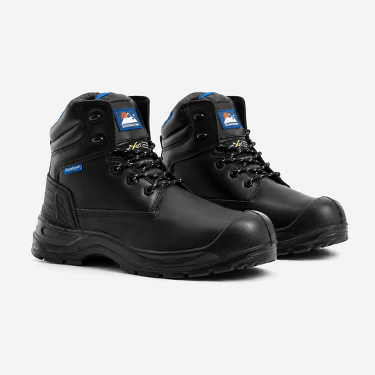 Himalayan 5212 MetGuard Mens Steel Toe Safety Boots Black