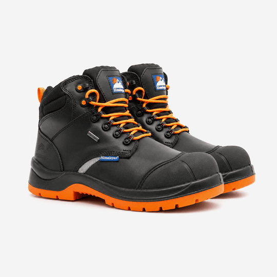 Himalayan 5402 REFLECTO Mens Waterproof Steel Toe Safety Boots Black