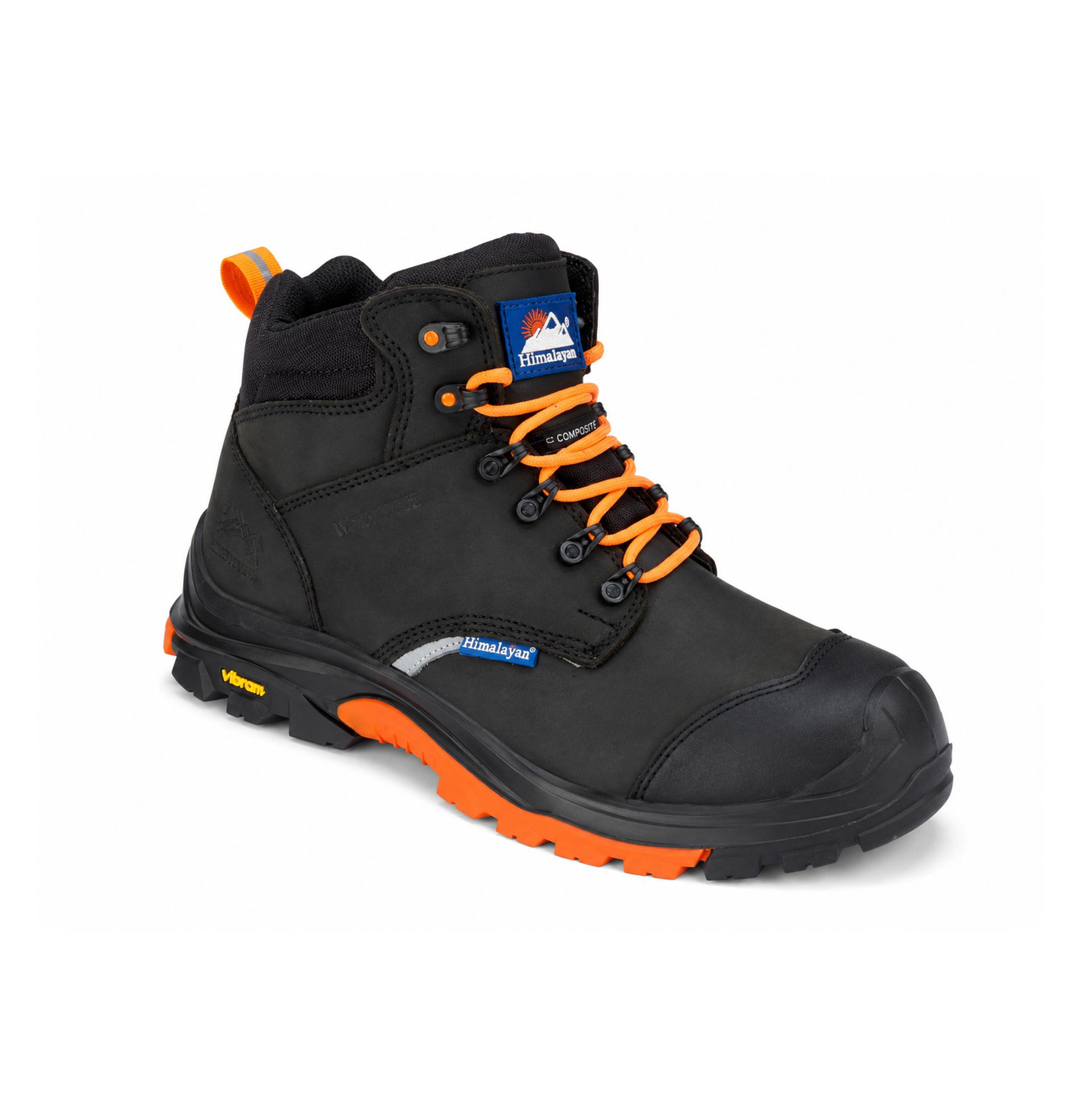 Himalayan 5601 Unisex Adults Safety Boots Black