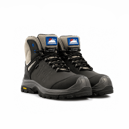 Himalayan 5703 Vibram EcoStep Unisex Composite Toe Safety Boots Black
