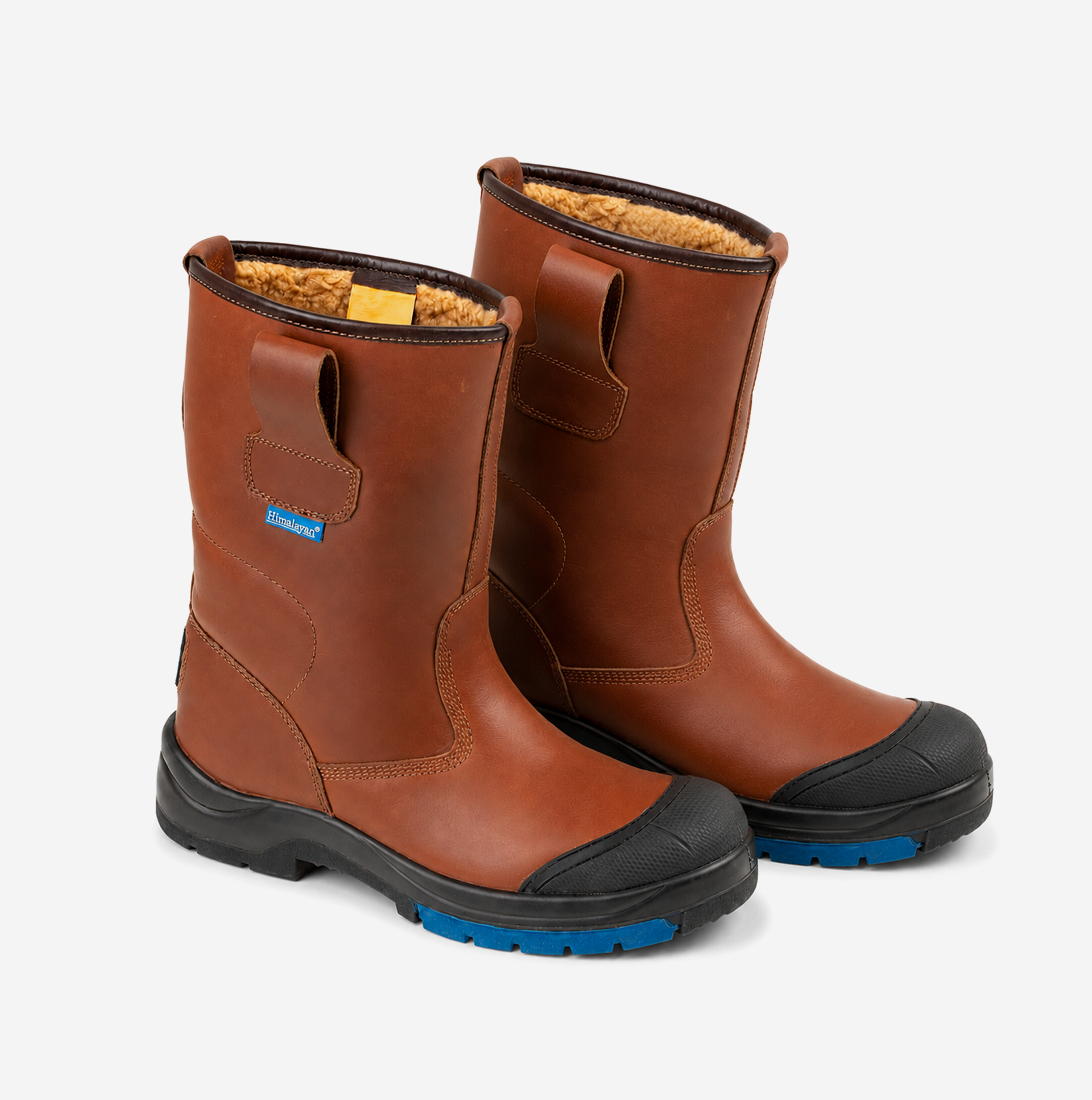 Himalayan 9105BR Unisex Adults Rigger Boots Brown