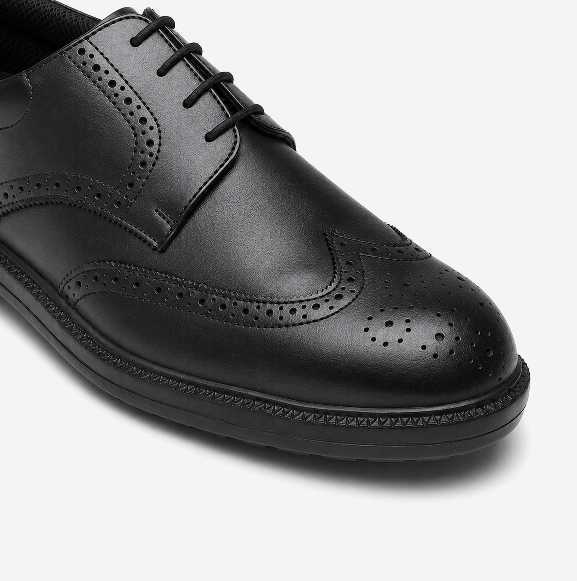 Himalayan 912CBK Mens Brogue Shoes Black