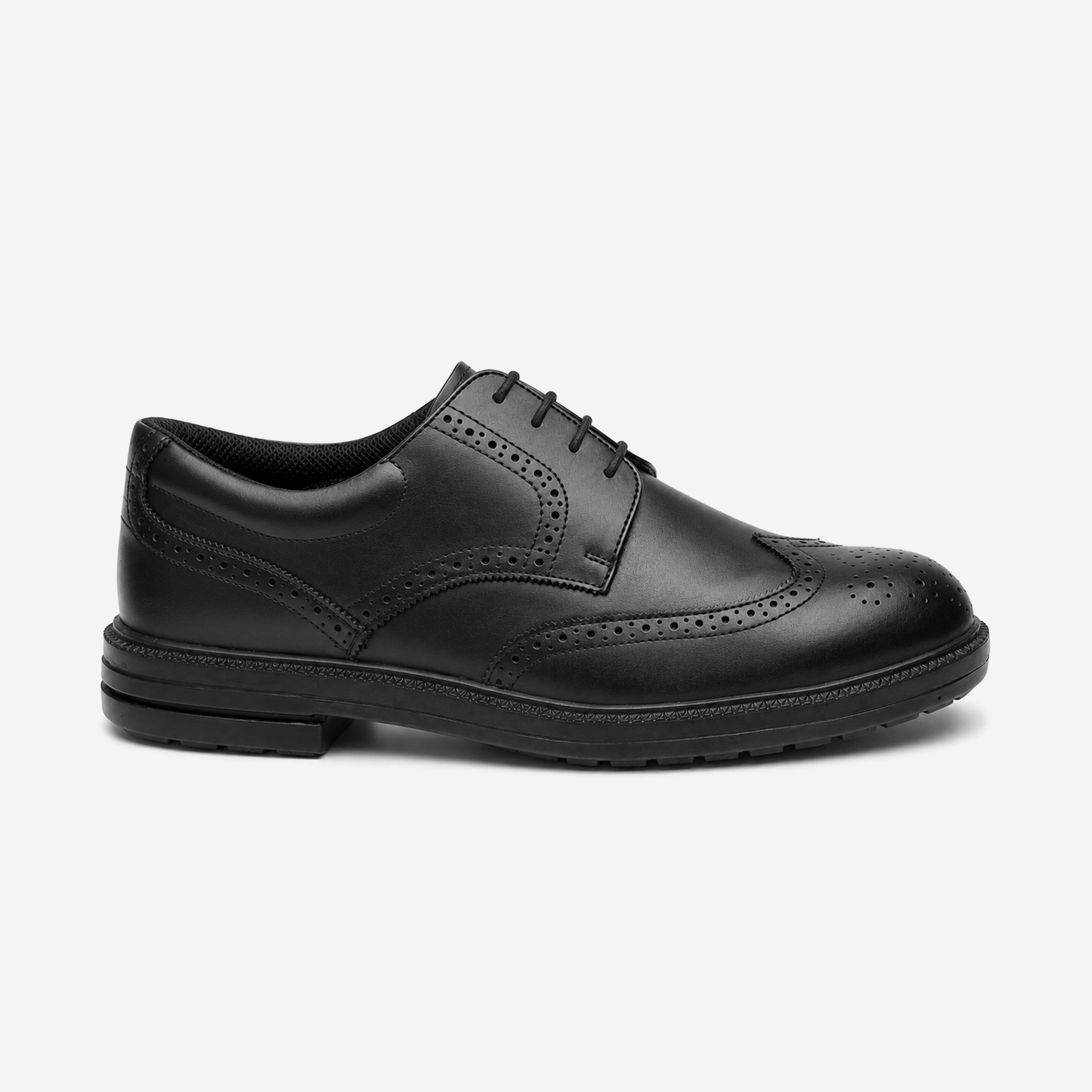 Himalayan 912CBK Mens Brogue Shoes Black