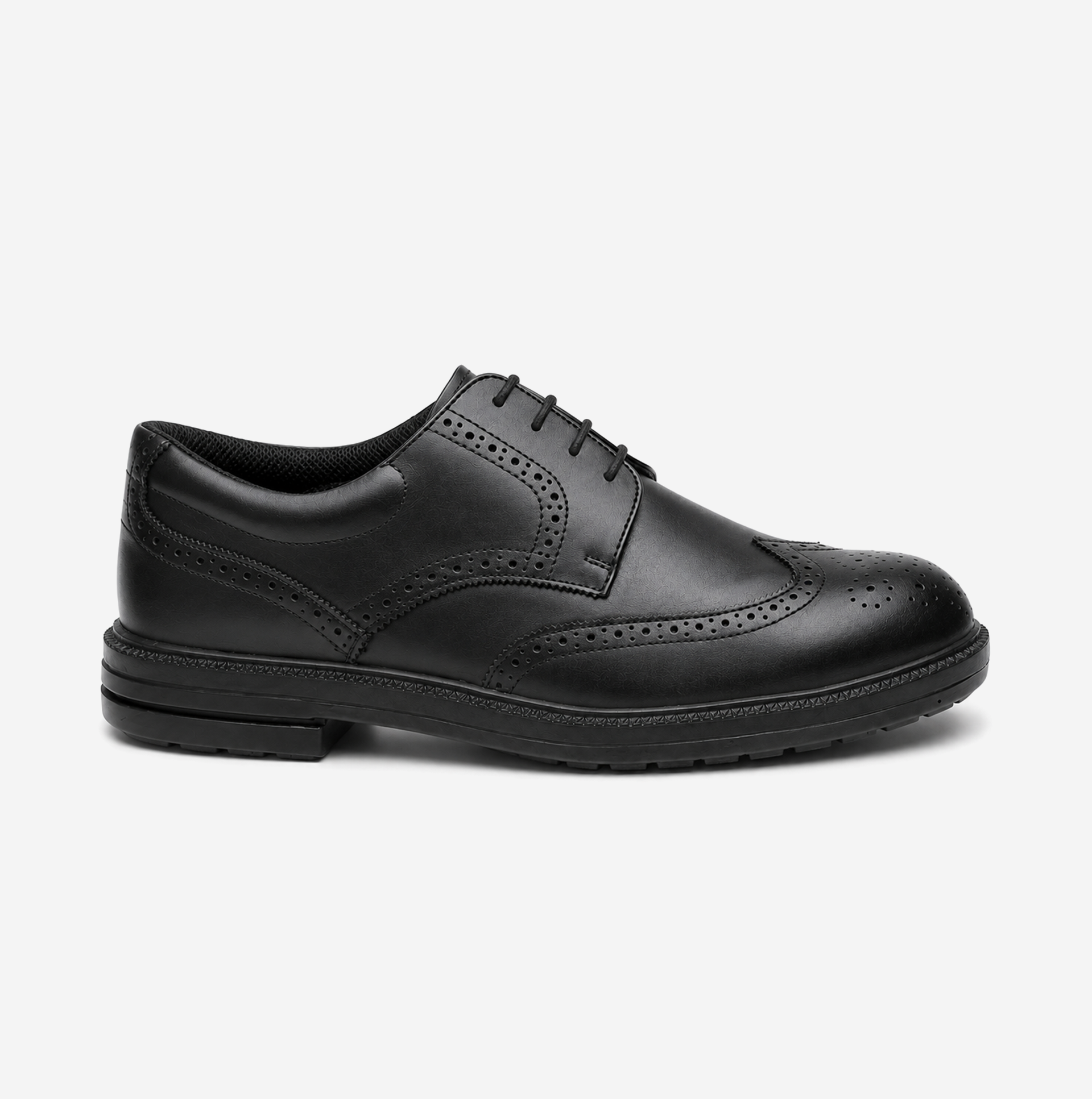 Himalayan 912CBK Mens Brogue Shoes Black