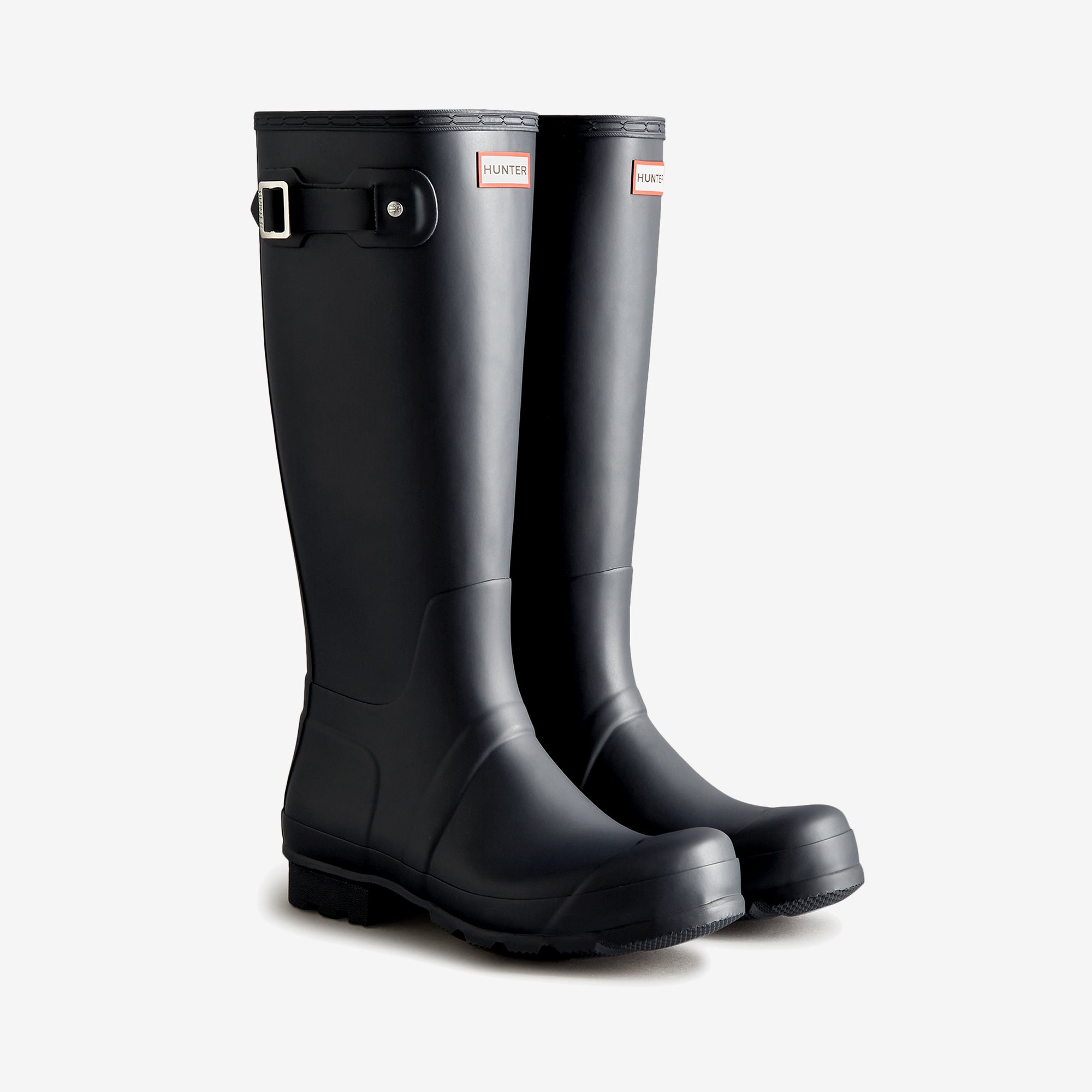 Hunter ORIGINAL TALL Mens Wellies Navy