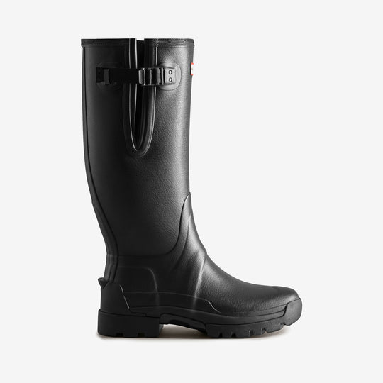 Hunter BALMORAL ADJUSTABLE 3MM Mens Wellies Black