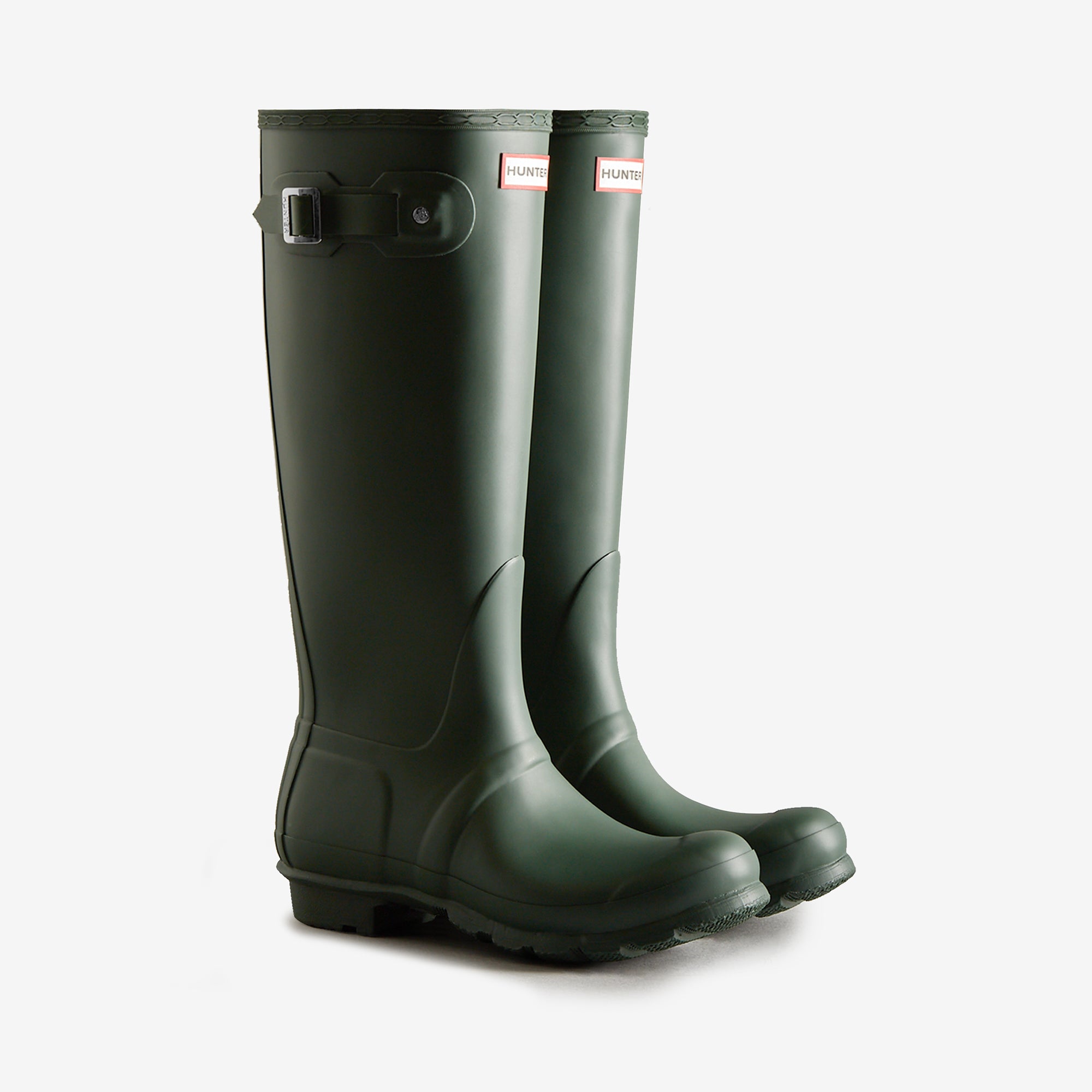 Hunter ORIGINAL TALL Womens Wellies Green