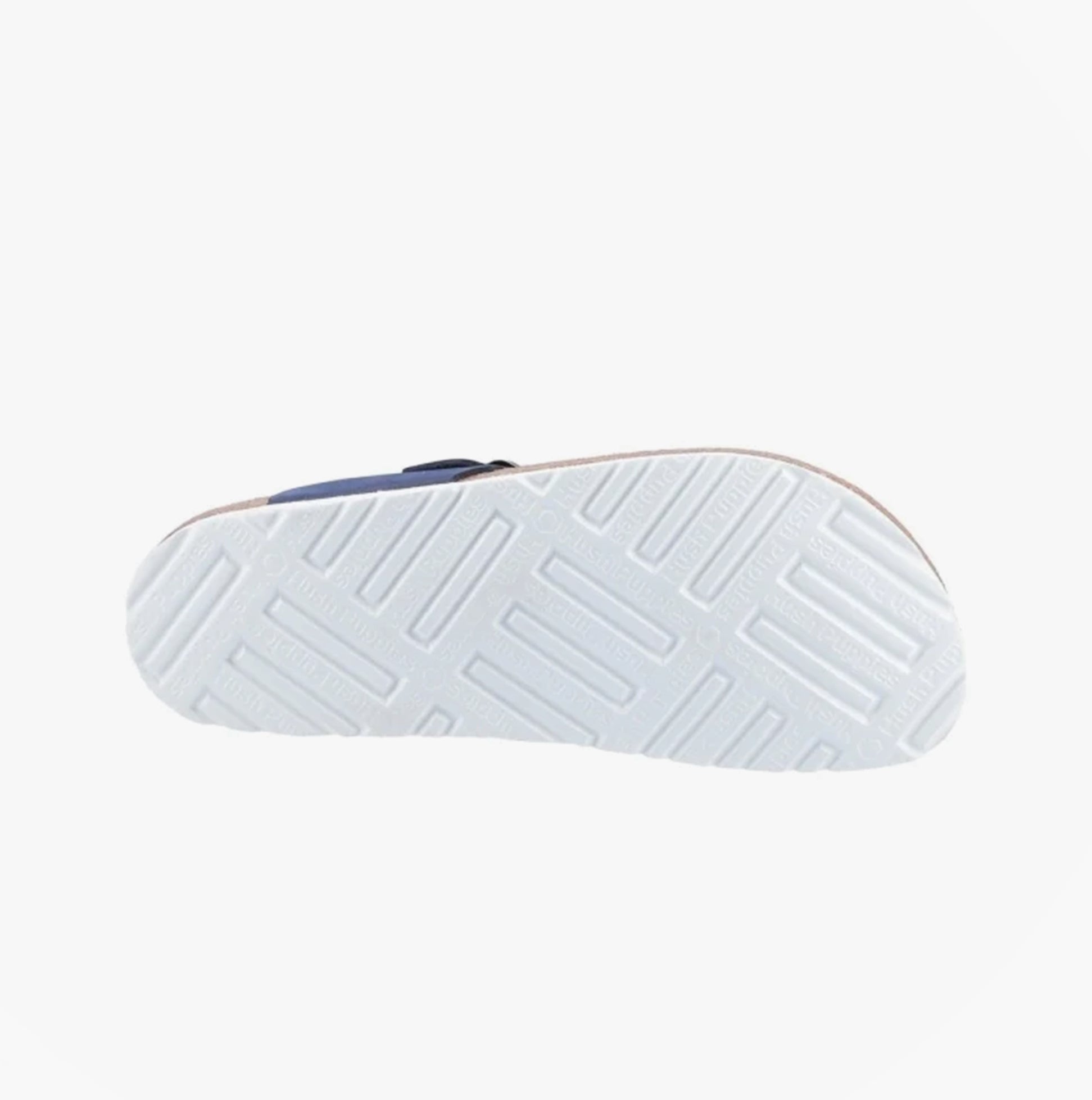 Hush Puppies KAYLA Womens Leather Toe Post Sandals Navy