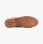 Hush Puppies MADDY Womens Boots Nude sole view with rubber bottom and detailed tread for grip and durability.
