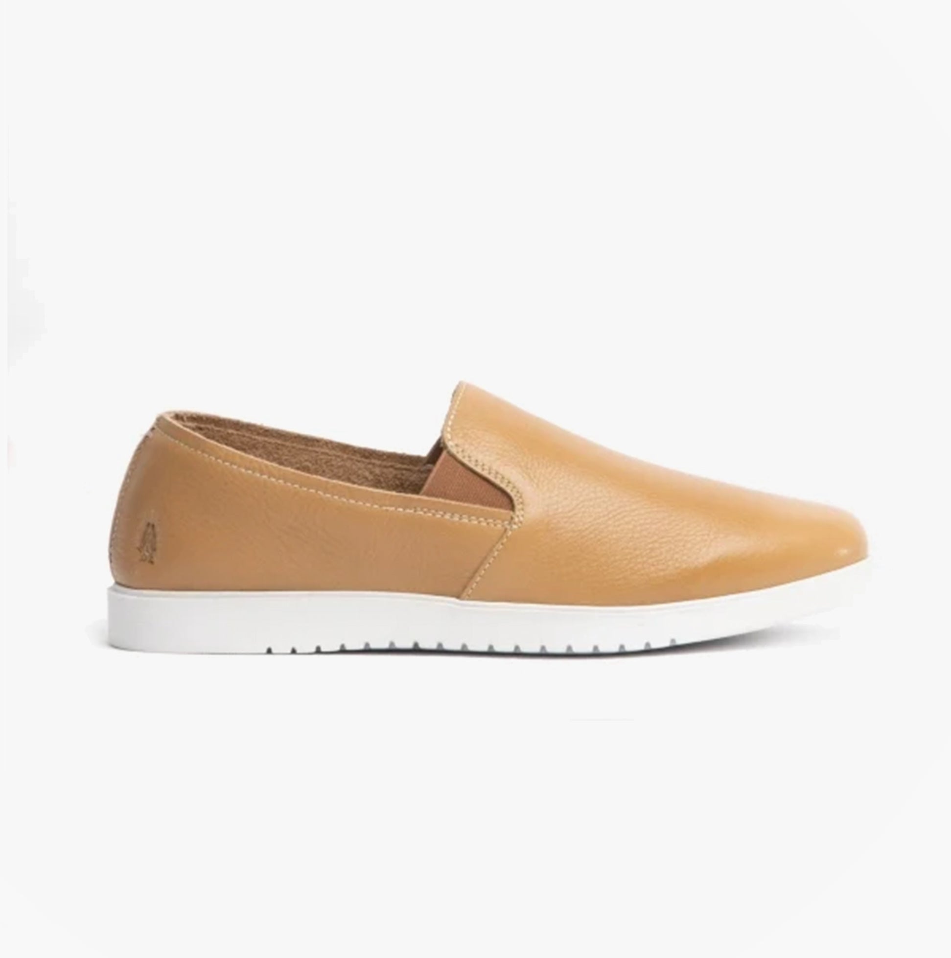 Hush Puppies EVERYDAY Womens Leather Casual Shoes Brown