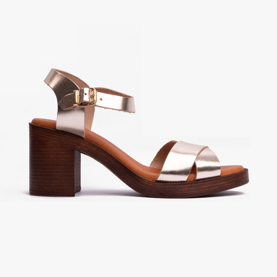 Hush Puppies GEORGIA Womens Sandals Gold