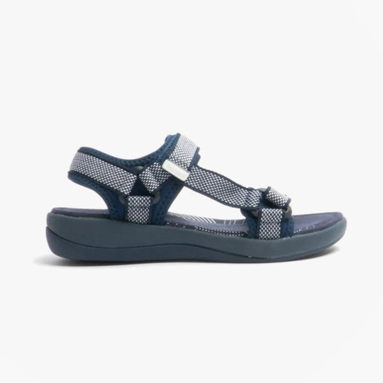 Hush Puppies SARA Womens Sports Sandals Navy